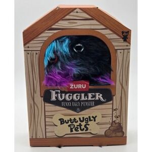 Zuru Fuggler Reek-O Black Cat Plush Funny Monster Stuffed Animal Toy New